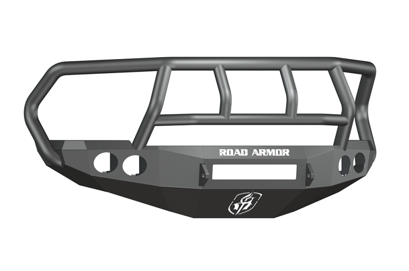 Ram 2500 Bumper - Front - Road Armor - Stealth w/Titan II Guard - Tex Blk - `10-`18